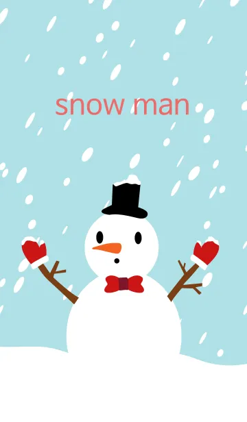 [LINE着せ替え] snow man_03の画像1