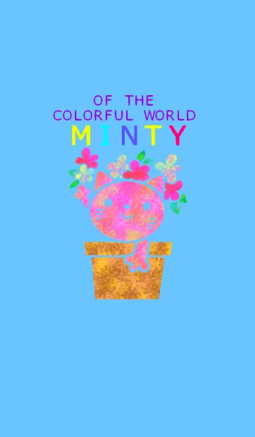[LINE着せ替え] カラフルな世界のMINTYの画像1