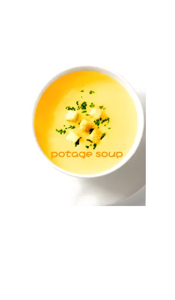 [LINE着せ替え] ポタージュスープの画像1