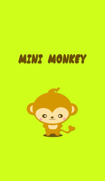 [LINE着せ替え] Mini Monkeyの画像1