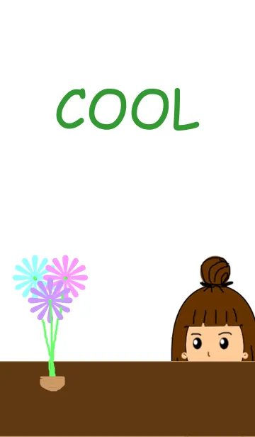 Cool Girlの着せ替えメイン画像