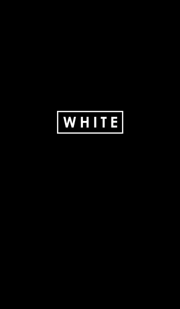 [LINE着せ替え] White in Blackの画像1