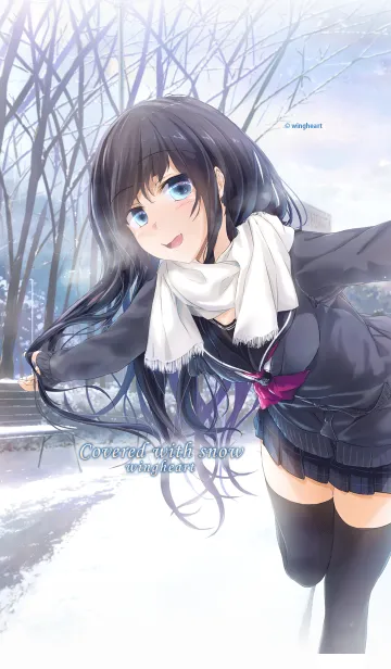 [LINE着せ替え] wingheart「Covered with snow」の画像1