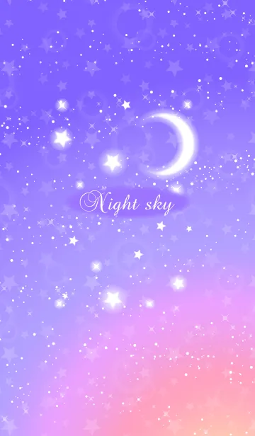 [LINE着せ替え] Night sky#01の画像1