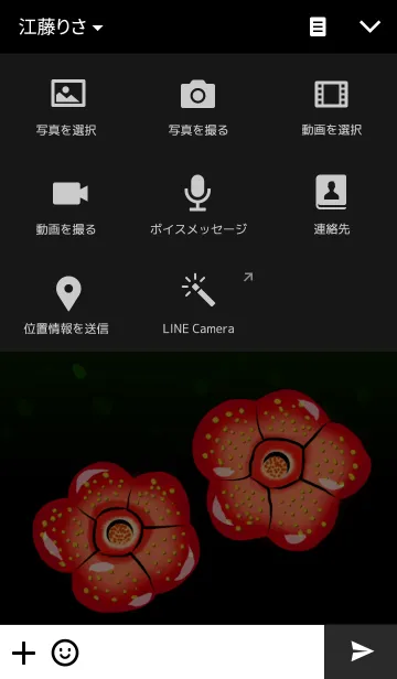 [LINE着せ替え] Rafflesiaの画像4