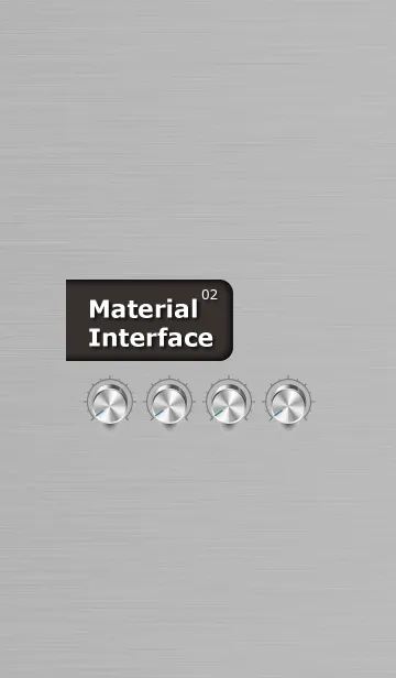 [LINE着せ替え] Material Interface 02の画像1