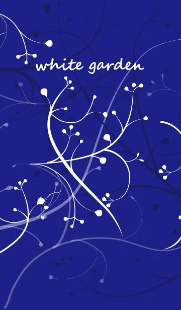 [LINE着せ替え] white gardenの画像1