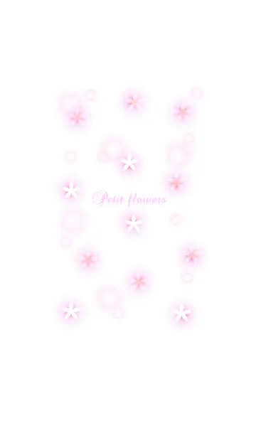 Petit pink flowersの着せ替えメイン画像
