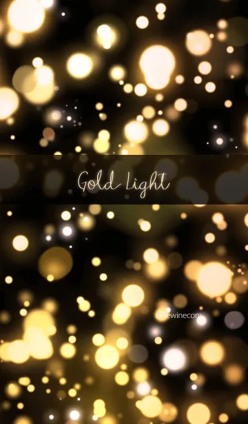 [LINE着せ替え] ゴールドライトの画像1