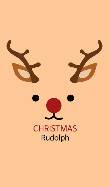 [LINE着せ替え] CHRISTMAS_Rudolphの画像1