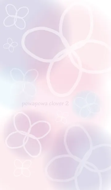 [LINE着せ替え] powapowa clover 2の画像1
