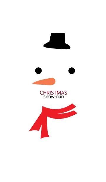[LINE着せ替え] CHRISTMAS snowmanの画像1