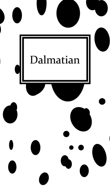 [LINE着せ替え] Dalmatianの画像1