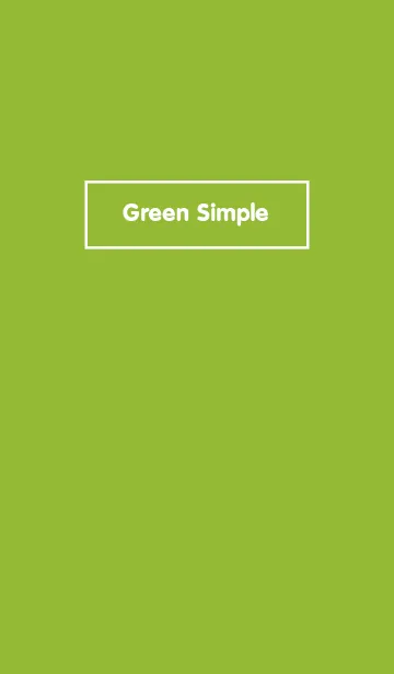 [LINE着せ替え] green simpleの画像1