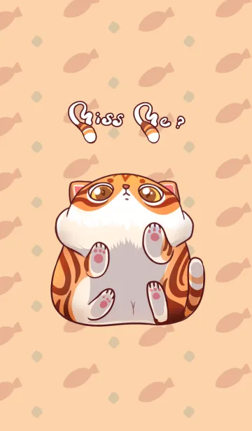 [LINE着せ替え] Budwei Cat Miss youの画像1