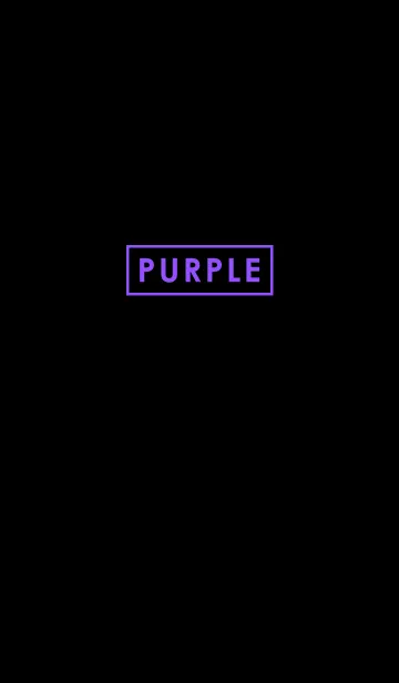 [LINE着せ替え] Purple in Blackの画像1