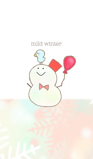 [LINE着せ替え] mild winterの画像1