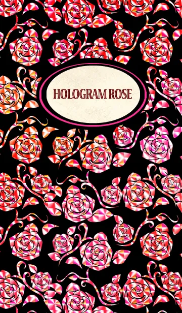 [LINE着せ替え] HOLOGRAM ROSEの画像1