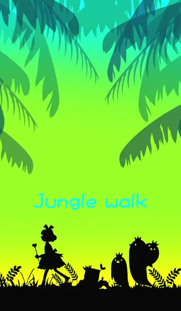 [LINE着せ替え] ジャングル散歩の画像1