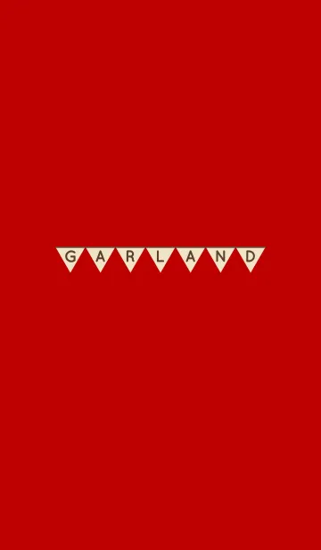 [LINE着せ替え] GARLANDの画像1