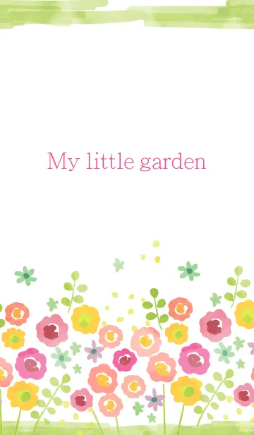 [LINE着せ替え] -My little garden-の画像1