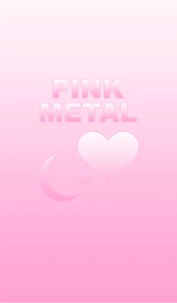 [LINE着せ替え] PINK METALの画像1