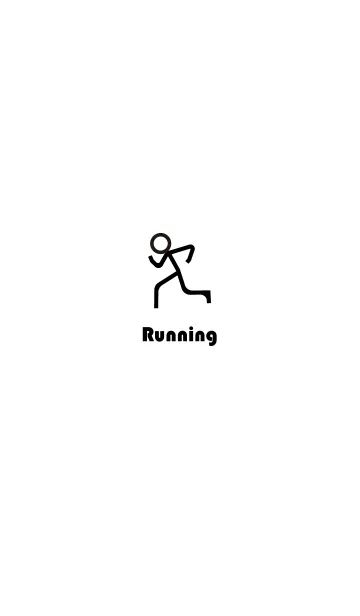 [LINE着せ替え] SIMPLE RUNNING.の画像1