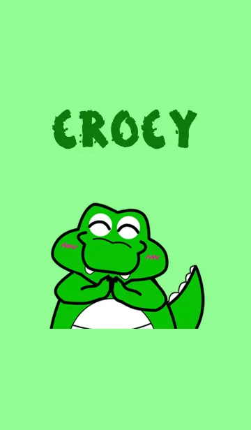 [LINE着せ替え] Naughty Crocyの画像1