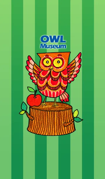 [LINE着せ替え] OWL Museum 18 - Goal Owlの画像1