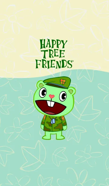 [LINE着せ替え] Happy Tree Friends：フリッピー編の画像1