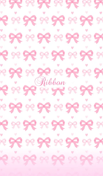 Ribbon-pinkのLINE着せ替え