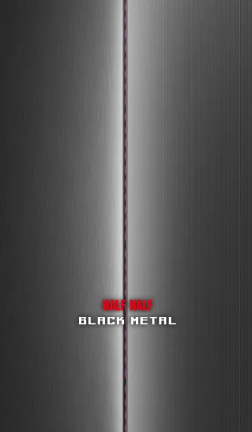 [LINE着せ替え] BLACK METALの画像1