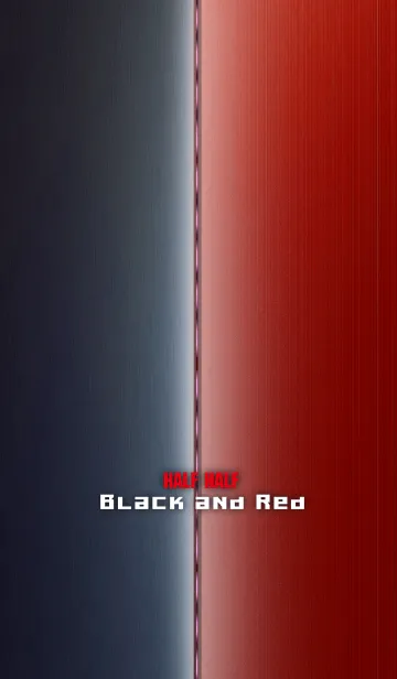 [LINE着せ替え] Black and Red！！の画像1