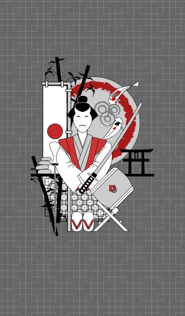 [LINE着せ替え] Samurai Vectorの画像1