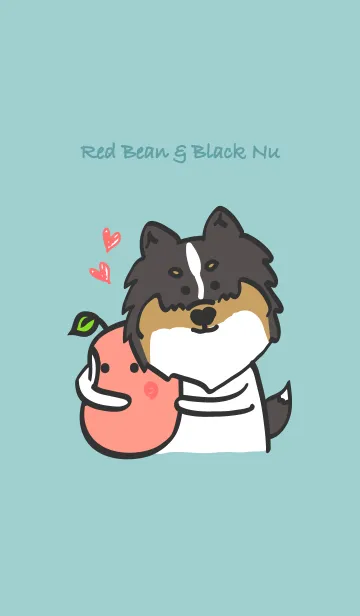 [LINE着せ替え] Red Bean and Black Nuの画像1