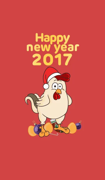 [LINE着せ替え] NEW YEAR 2017 THEMEの画像1