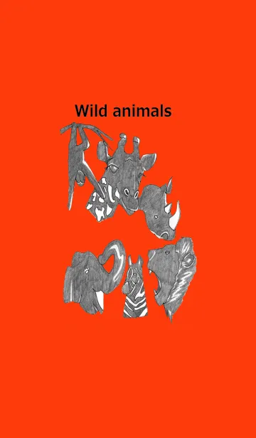 [LINE着せ替え] The wild animalsの画像1