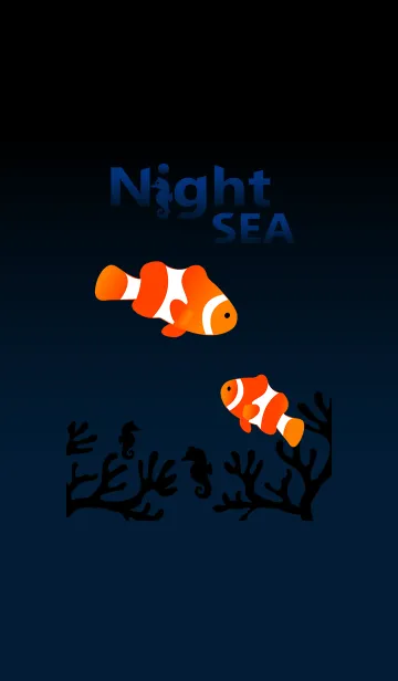 [LINE着せ替え] Night Seaの画像1