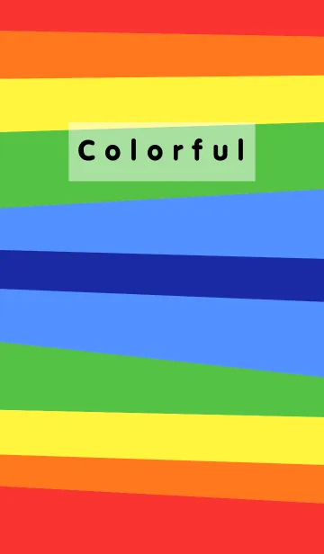 [LINE着せ替え] colorful theme v.2の画像1