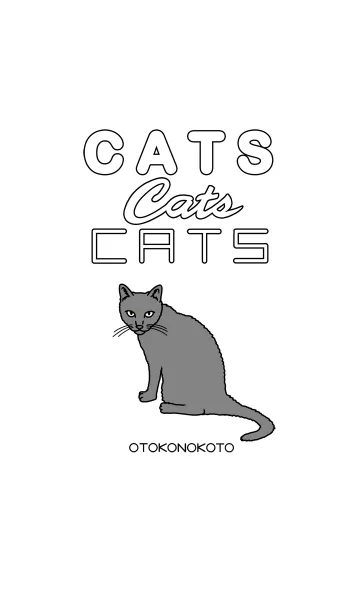 Cats, Cats, CatsのLINE着せ替え