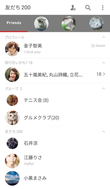 [LINE着せ替え] かわいいキヌゲネズミの画像2