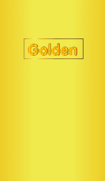[LINE着せ替え] Simple Goldenの画像1