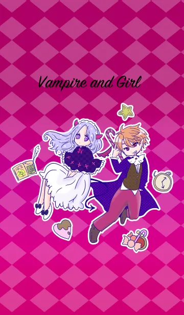 夜の魔法とヴァンパイア！の着せ替えメイン画像