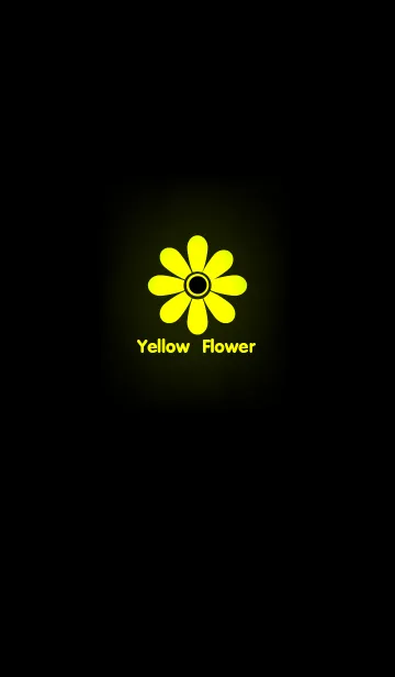 [LINE着せ替え] Yellow Flower themeの画像1