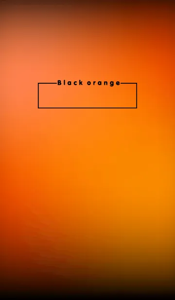 [LINE着せ替え] Black orangeの画像1