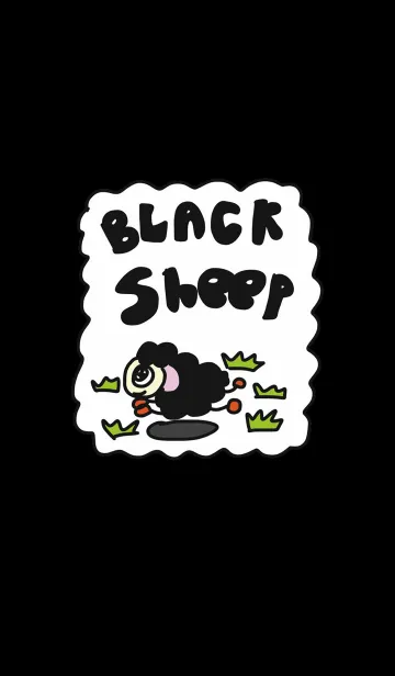 [LINE着せ替え] Funny Black sheepの画像1