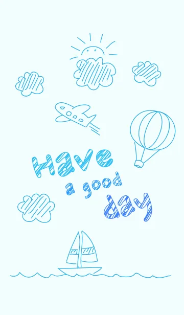[LINE着せ替え] 'Have a good day' themeの画像1
