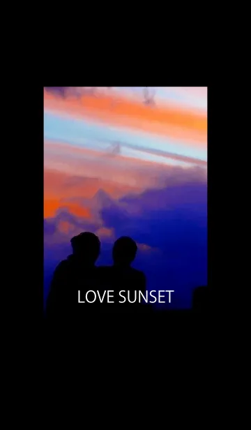 [LINE着せ替え] LOVE SUNSETの画像1