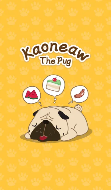 [LINE着せ替え] Kaoneaw The Pugの画像1