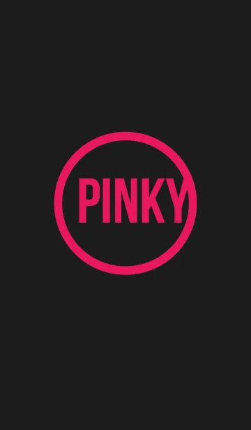 [LINE着せ替え] PINKY Simple Powerの画像1